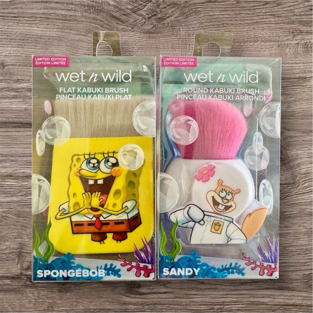 Wet n Wild SpongeBob & Sandy Makeup Brushes